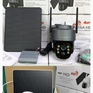 4G Solar PTZ Camera With Auto Tracking