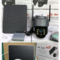 4G Solar PTZ Camera With Auto Tracking