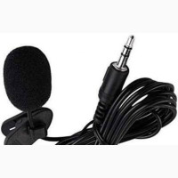 Aux Wired Lavalier Lapel Microphone