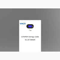 15kwh Vange Lithium - Ion Energy Storage (51.2V - 300ah)