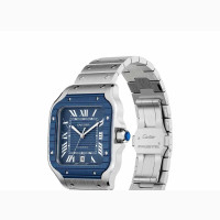 Original CARTIER Silver Steel Watch Available in Store