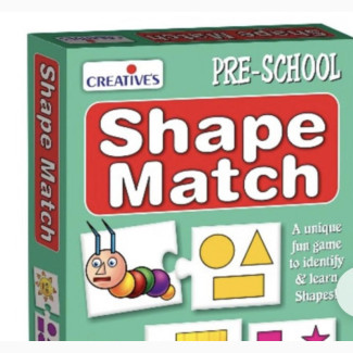 Pre-School Shape Match - Ages 4