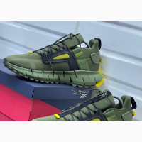 Original Reebok Zig Kinetica Edge Army Green Sneakers