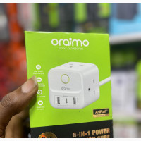 Oraimo Powerhub C 6-in-1 Expansion Cube Extension Charger