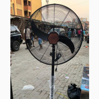 Ox 26#039;#039; Industrial Standing Fan - Black Colour
