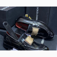 Dolce Gabbana Classic Leather Shoes for Men