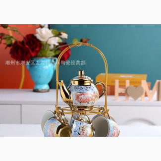 13pcs Tea Set With Saucer