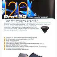 Highclass Pro120 Monitor Speakers