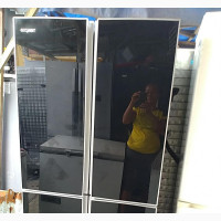 Glass Door Refrigerator and Freezer