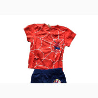 2 PCS Toddler Top and Pant -Orange and Multi