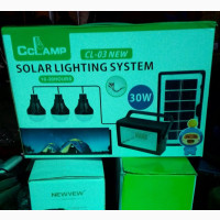 30W Solar Lighting System