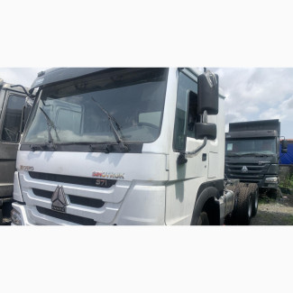 Foreign Used Howo Truck Tractor Head Long Chassis