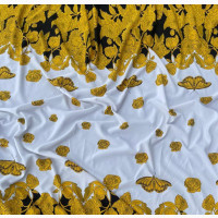 Vintage Crepe Fabric for Sale - Yardage Available