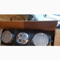 200mm Traffic Light With Timer Complete With Control Panel