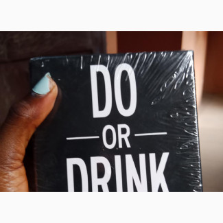 Black Do or Drink Adult Party Card Games