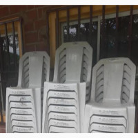 Slim White Plastic Chair for Church and Events With Delivery