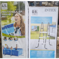 Intex Set Swimming Pools With Ladder 15ft X 7ft X 35