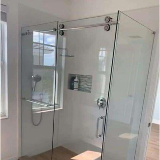 10mm Thick Tempered Glass Customize Shower Cubicle
