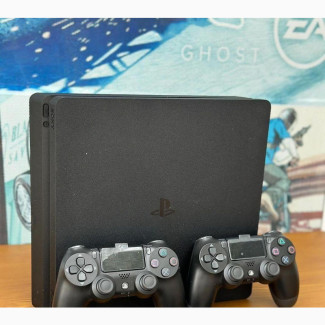 SONY Playstation 4 Slim + GAMES + 2 Pads