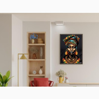 African Beauty Photo Frame