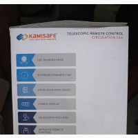 Telescopic Remote Control Circulation Fan
