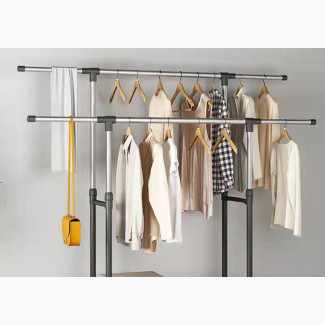 Double Pole Hanger (Boutique Style) and Organisers