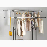 Double Pole Hanger (Boutique Style) and Organisers