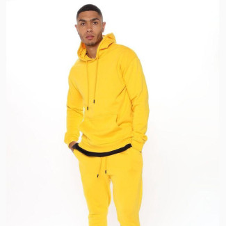 Yellow Hoodie and Joggers