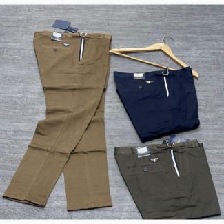 Prada Straight-Cut Chinos Trousers - High Quality Men#039;s Casual Pants