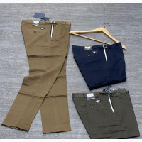 Prada Straight-Cut Chinos Trousers - High Quality Men#039;s Casual Pants