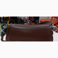 Pure Leather Brown Hand Bag