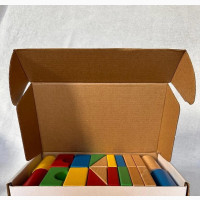 Stacking Wooden Block Educational Toy Set
