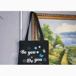 Color Print Tote Bag