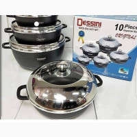 Dessini Non Stick Pot - 10 pcs Set