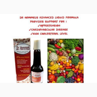 Dr Hommels Advanced Formula for Hypertension, Cardiovascular