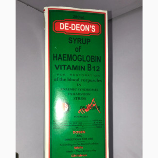 De-Deon’S Haemoglobin Vit B12