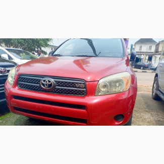 Foreign Used Toyota RAV4 2008 Red