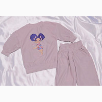 Adorable Kids#039; Sweatshirt and Joggers Set - Unisex, All Seasons, White, Various Sizes