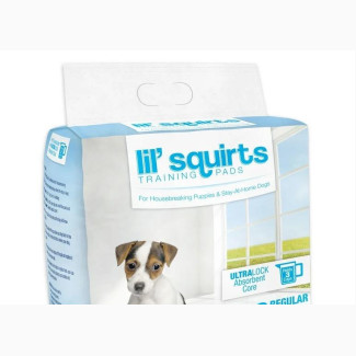Lil Squirts Dog Training Pads, 100 Count