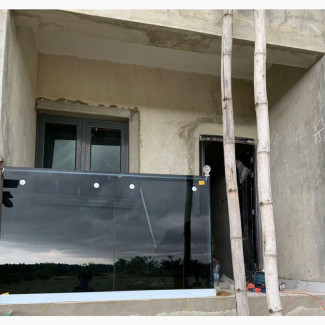 Aluminum Frameless Glass Handrail - Sleek and Stylish