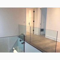 Clear Tempered Glass Railing Glass