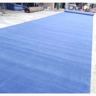 Brand New Home Interiors Blue Wall to Wall Rug Carpet
