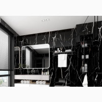 Black Marble Wallpaper - Self Adhesive Waterproof