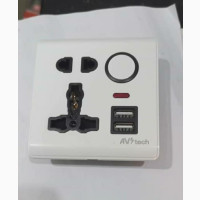 UK Av Touch Soft Touch Socket with USB - Efficient and Durable