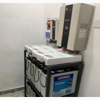7.5kva and 8 Luminous Battery Installation 400w Solar Panel