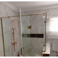 Shower Cubicle Cool Gold