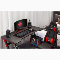 Computer and Game Table With Chair