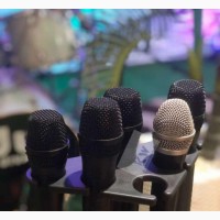 Kingswave Multiple Microphone Holder with Tripod Leg - Brand New