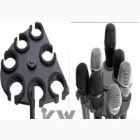 Kingswave Multiple Microphone Holder with Tripod Leg - Brand New