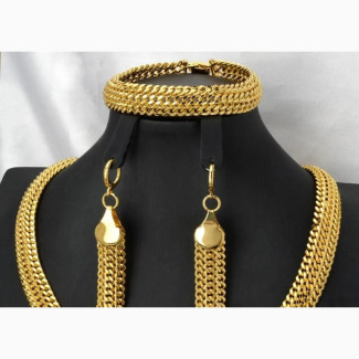 Stunning Ladies Jewelry Set - Necklace, Bangle, and Earring